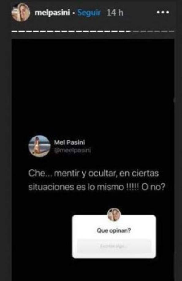 Melody se encuentraba aburrida debido a la cuarentena y minutos antes de su fallecimiento, dejó varios mensajes en Instagram para interactuar con sus seguidores.