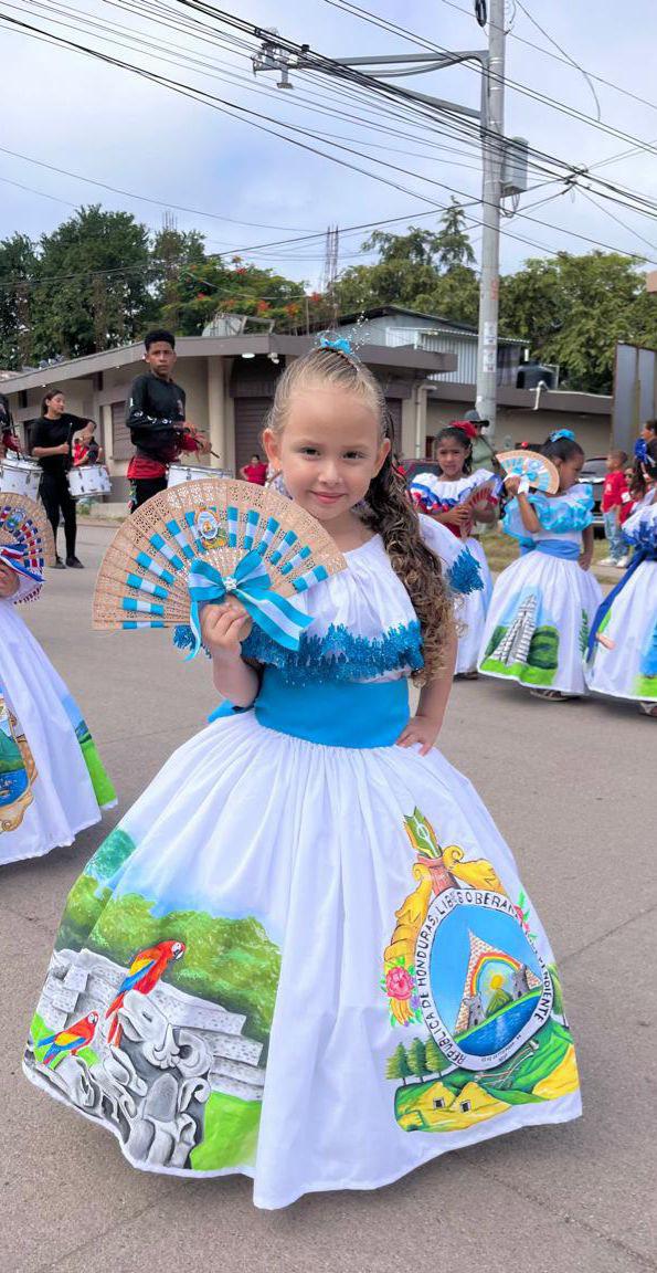 Dara Nazaret, la preciosa niña que conquistó corazones en Olancho