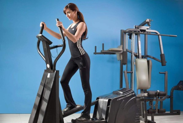 Mantenga su máquina de ejercicio limpia