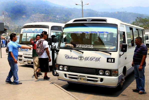 Transportistas de Honduras exigen seguridad en buses