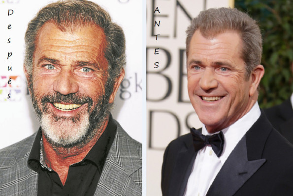 El nuevo look de Mel Gibson