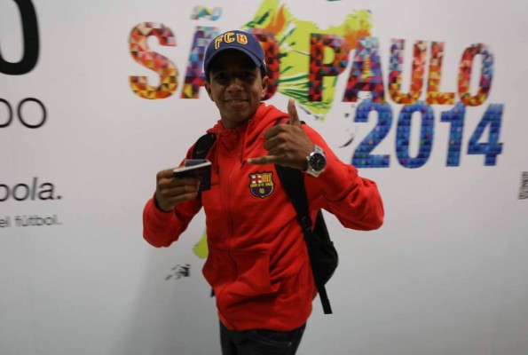 Brasileños: 'Bienvenido Honduras, que tengan suerte”