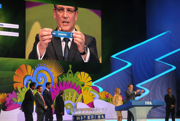 Las mejores fotos del sorteo del Mundial de Brasil 2014