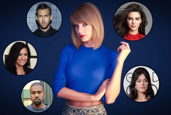 Taylor Swift, la más odiada de 2016