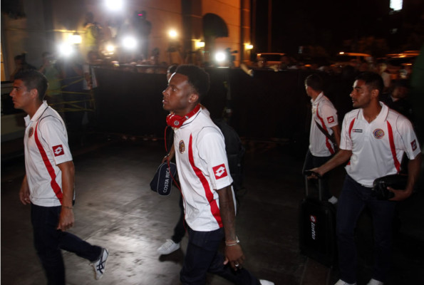 Costa Rica llegó con la mente puesta en derrotar a la Selección de Honduras