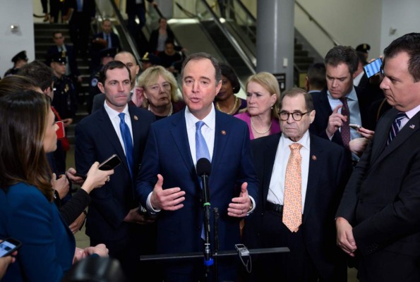 Demócratas cierran alegato contra Trump con cargo por obstrucción al Congreso