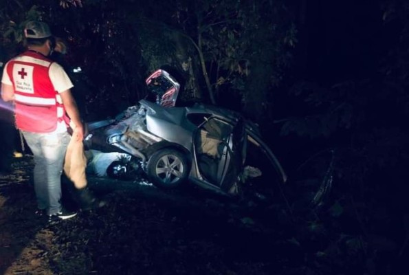 Hombre muere tras accidente en carretera que conduce de Puerto Cortés a San Pedro Sula