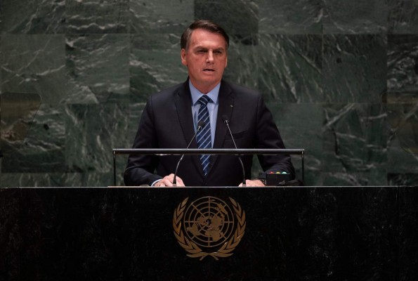 Bolsonaro niega en la ONU que la Amazonía es 'patrimonio de la humanidad'