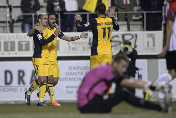 El Atlético supera al Hospitalet y se acerca a octavos de Copa del Rey