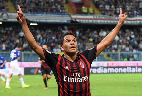 Un gol de Bacca da la victoria al Milan ante la Sampdoria