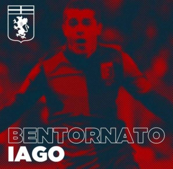 Iago Falque jugará cedido en el Génova hasta el final de temporada. El futbolista, que pertenece al Torino, llega con una opción de compra. Lucirá el número 10 y ya se ha ejercitado con sus nuevos compañeros.