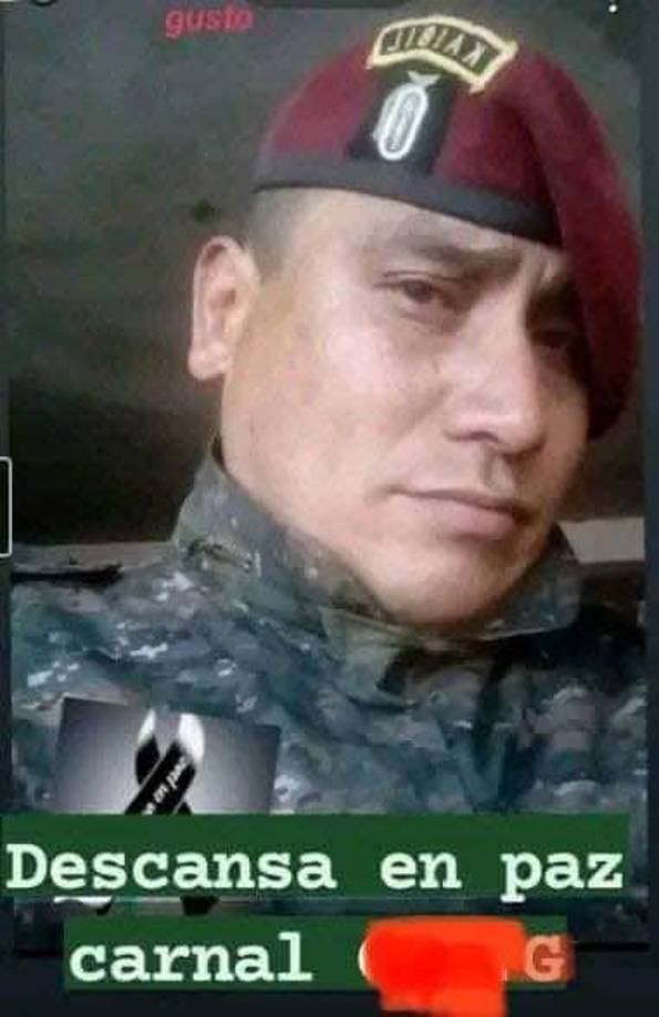 Una fotografía del centroamericano muerto comenzó a circular dónde se le observa portando una boina del Cuerpo de Élite del Ejército Guatemalteco (KAIBIL) y una camisola tipo militar , ignorandose si en verdad perteneció este sujeto a las Fuerzas Armadas Guatemaltecas.