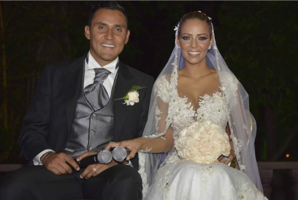 Keylor Navas contrajo nupcias en su país