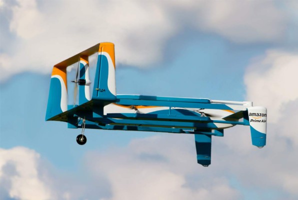 Amazon hizo su primera entrega por drone