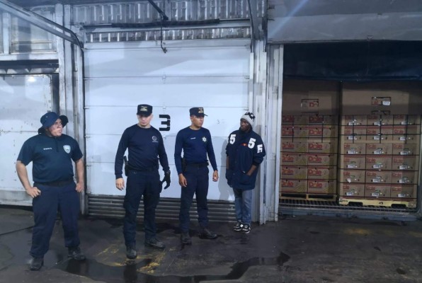 Equipo canino detecta supuesta droga en contenedor en Castilla