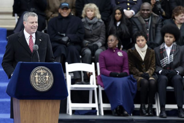 De Blasio abre una nueva era progresista en Nueva York