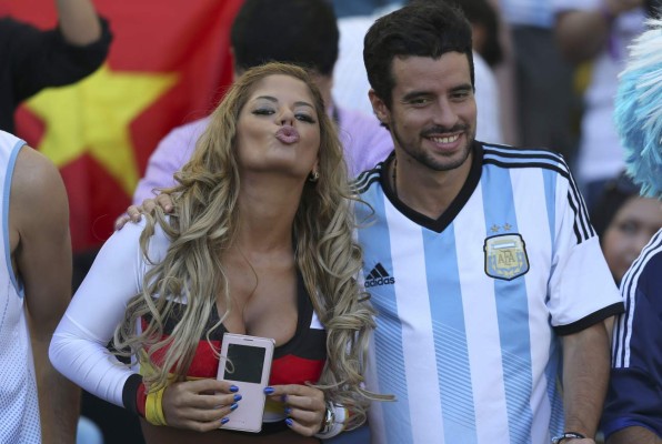 Duelo de bellezas entre Argentina y Alemania