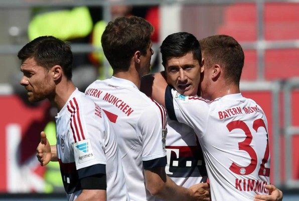 Bayern derrota al Ingolstadt y logra de nuevo el título de la Bundesliga