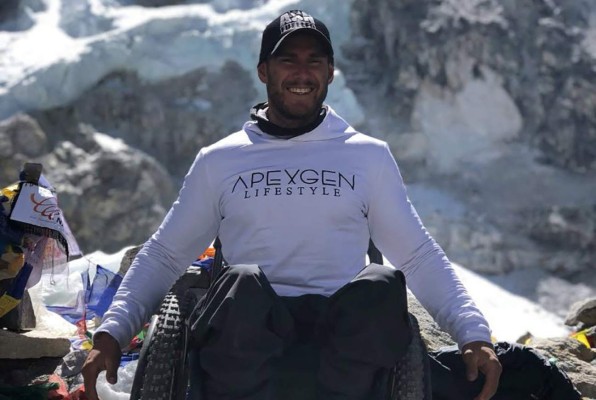 El hito del parapléjico Scott Doolan