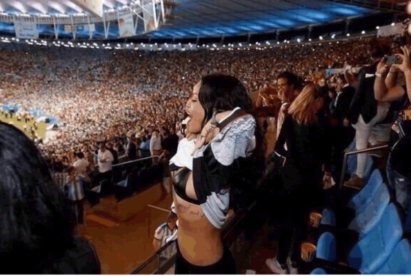 La fiesta íntima de Rihanna con los alemanes