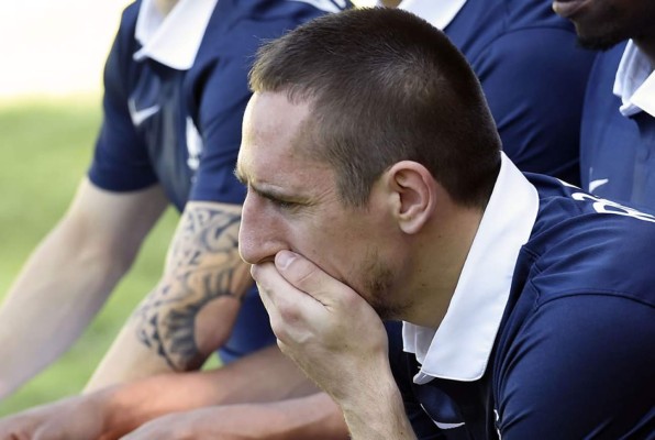 Frank Ribéry se pierde el Mundial y no jugará contra Honduras