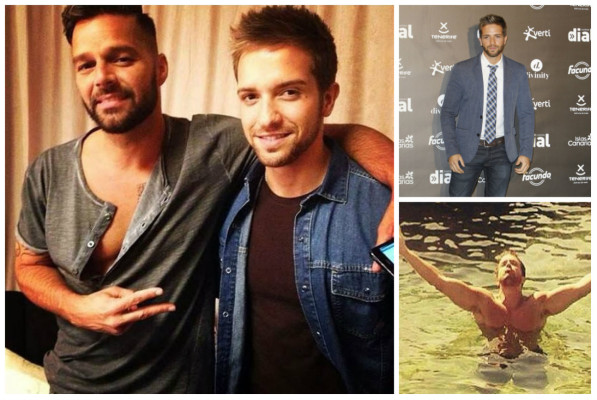 Pablo Alborán aclara ser solo amigo de Ricky Martin