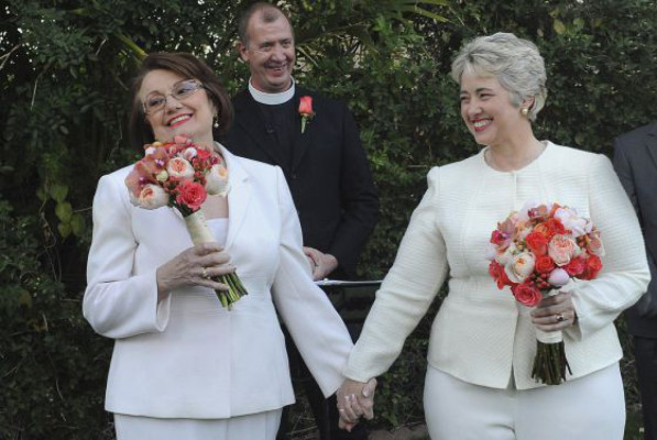 Alcaldesa de Houston se casa con compañera