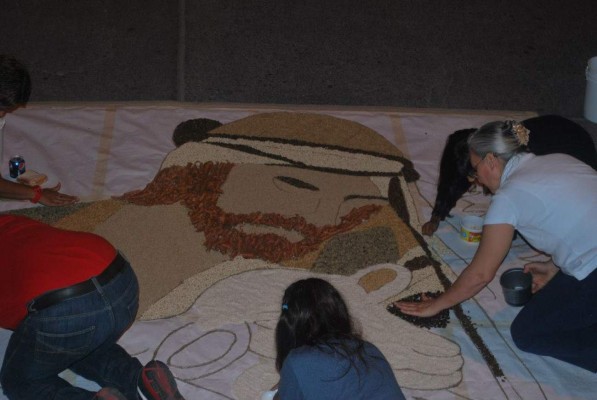 Entusiasmo y fe religiosa viven vecinos de Comayagua