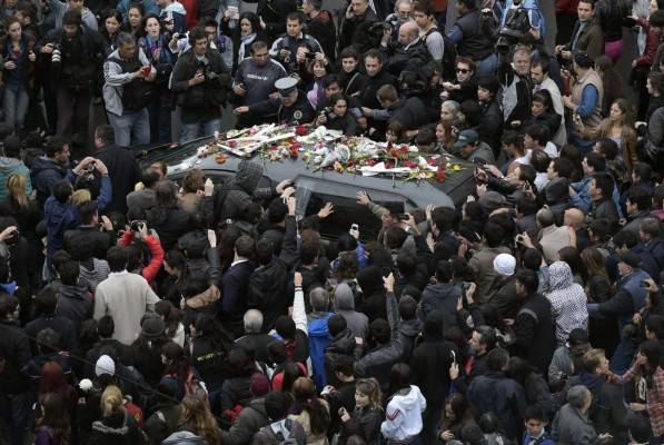 Gustavo Cerati fue sepultado en el cementerio de Chacarita  