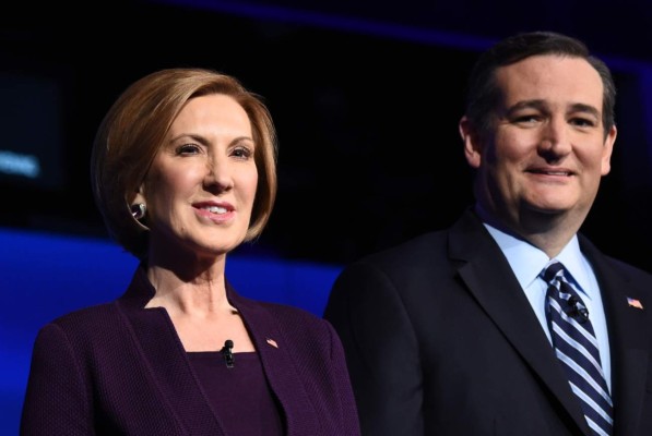 Cruz elige a Carly Fiorina como su candidata a la Vicepresidencia