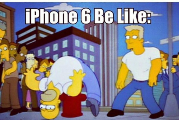 Memes se burlan de la flexibilidad del iphone 6