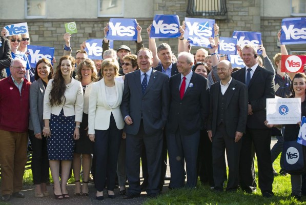 Ofensiva británica contra la independencia de Escocia