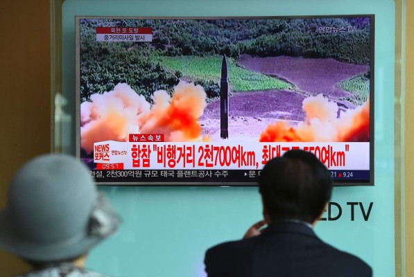 EUA advierte a Kim Jong-un tras lanzamiento de misil a Japón