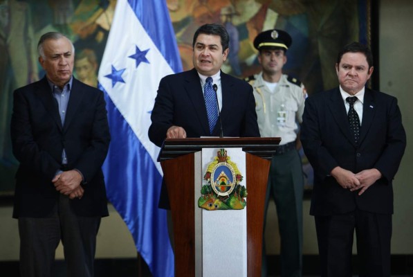 JOH anuncia acciones contra corruptos del sector público y privado