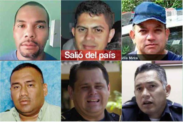 Mario Mejía Vargas, Ludwing Zelaya, Jorge Chávez y Juan Ávila Meza. Carlos José Zavala y Víctor Flores.