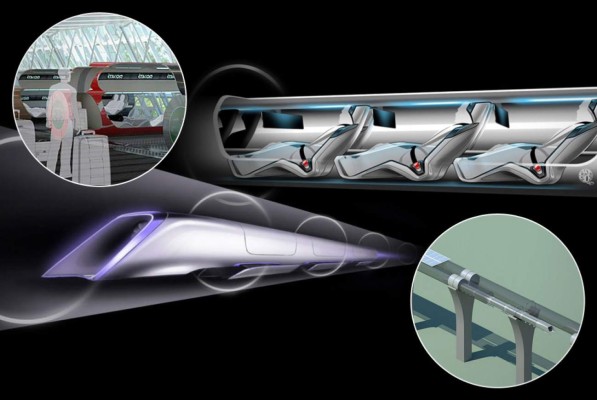 Tres empresas compiten por desarrollar el 'Hyperloop”