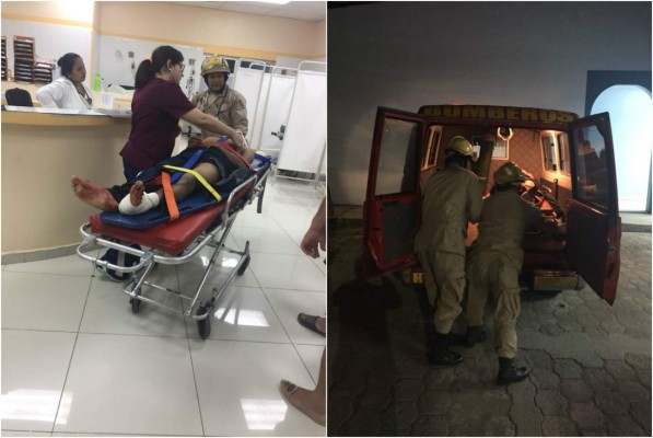 Accidente vehicular deja dos heridos en Gracias, Lempira