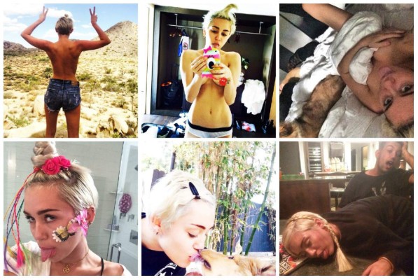 Las locuras de Miley Cyrus en la red