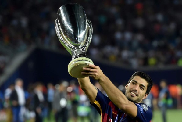 En imágenes Barça campeón de la Supercopa Uefa