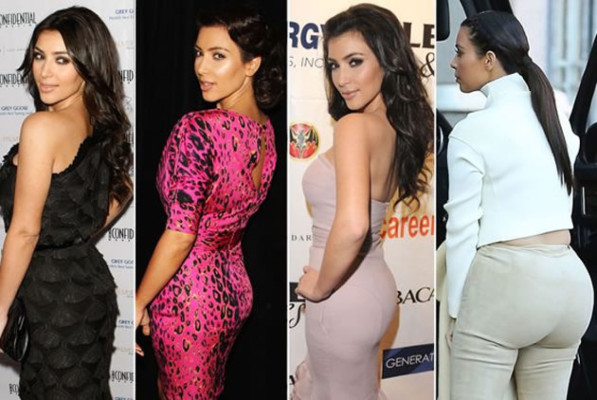 Kim Kardashian responde a críticas hacia su trasero
