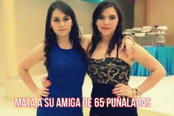 Video: Mata a su amiga de 65 puñaladas por publicar unas fotografías en Facebook