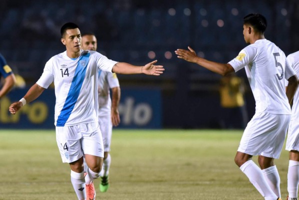 Guatemala hace historia al vencer por primera vez a Estados Unidos