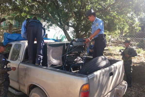 Decomisan droga en frontera de Honduras con El Salvador y Guatemala