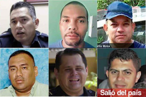 Cinco policías hondureños son extraditados por narcotráfico a EUA