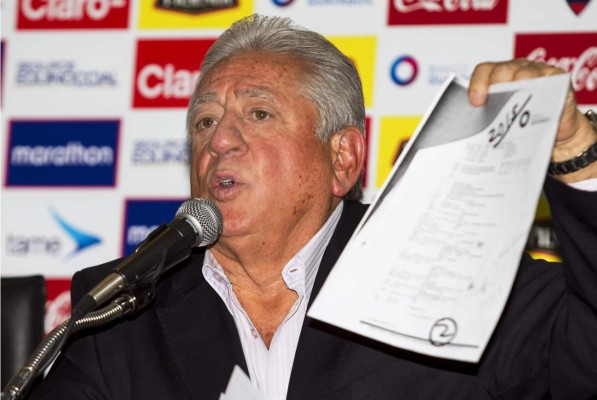 Arresto domiciliario para presidente de Federación ecuatoriana