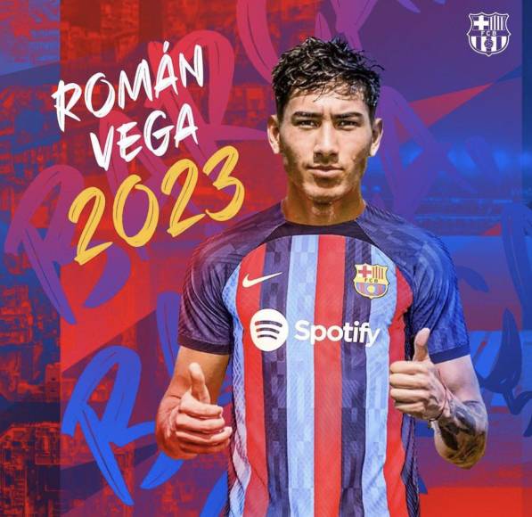 El FC Barcelona anunció la incorporación del defensor argentino Román Vega, quien llega procedente del equipo Argentinos Juniors. El joven futbolista se unirá, de momento, al filial del Barça cedido por una temporada, hasta el 30 de junio de 2023, con una opción de compra.