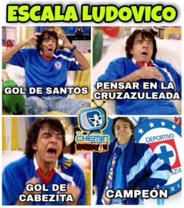 El personaje de Ludovico Peluche protagonizado por Eugenio Derbez se ha vuelto viral ya que es un fiel seguidor del Cruz Azul.