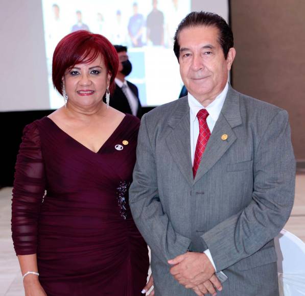 Verena Cálix y Carlos Palmese