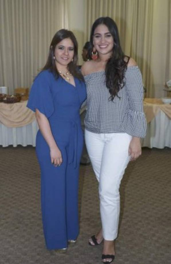 Elena Espinal y Andrea Taylor.