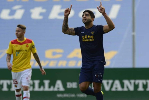 El hispano-hondureño Jona Mejía vuelve a marcar en España